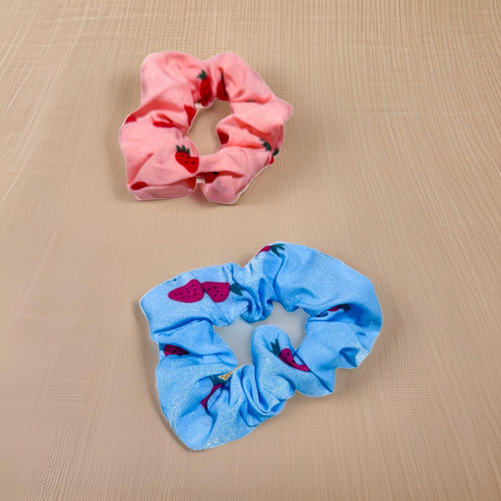 Assorted Strawberry Scrunchie