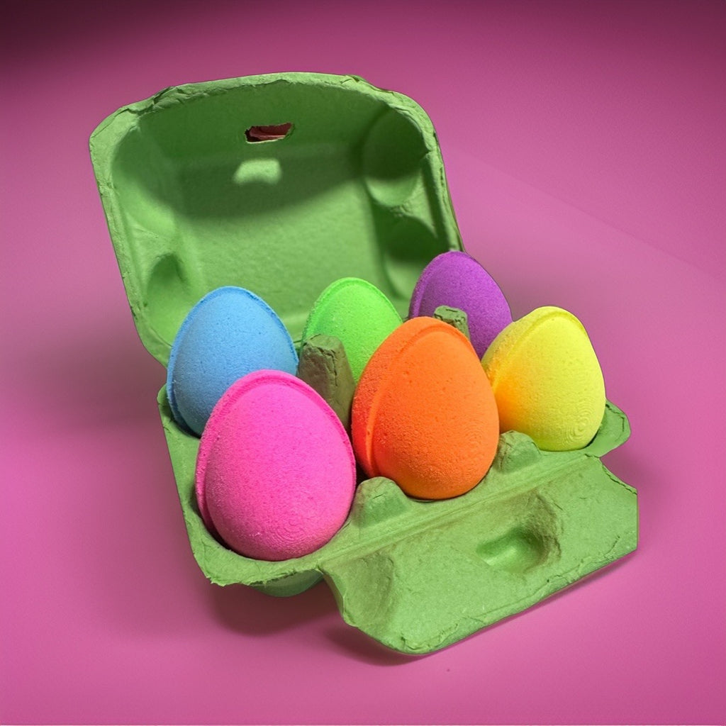 Easter Egg Carton Bath Bomb Set