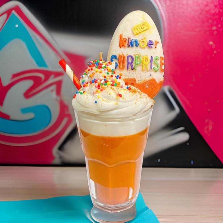 Luxe Hand Poured Dessert Candle XL       -       Kinder Surprise