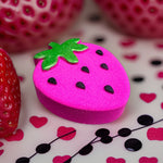 Cotton Candy Strawberry Bath Bomb