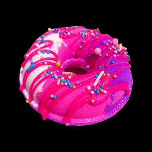 Donut Bath Bomb 🍩 - Strawberry Milk