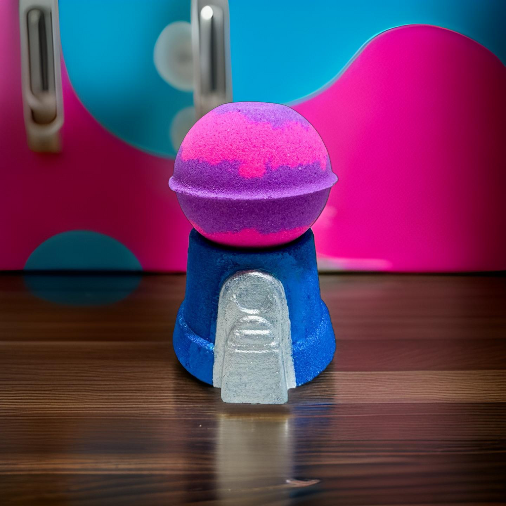 Bubblegum / Cotton Candy Gum Ball Machine Bath Bomb