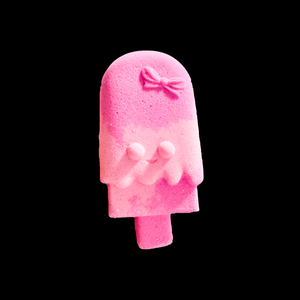 Camellia and Pink Lotus Kawaii Ice Cream Bath Bomb