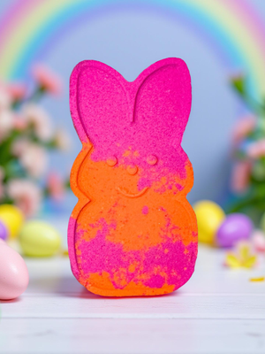 Peep Bunny Bath Bomb Lychee Guava Sorbet