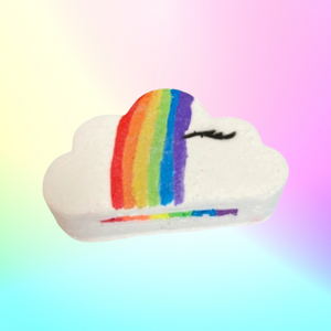 Rainbow Cloud Bath Bomb - Energy