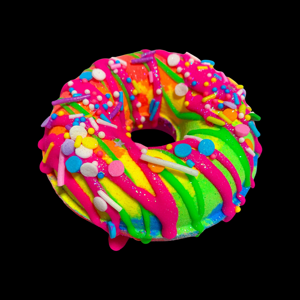 Rainbow Donut Bath Bomb 🌈