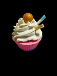 Soap Cupcake - Rainbow Sherbet (With Straws)