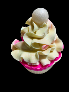 Soap Cupcake - Strawberry Milk - Round