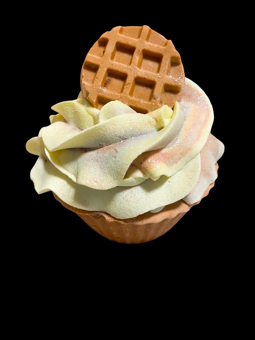 Soap Cupcake - French Vanilla Bourbon