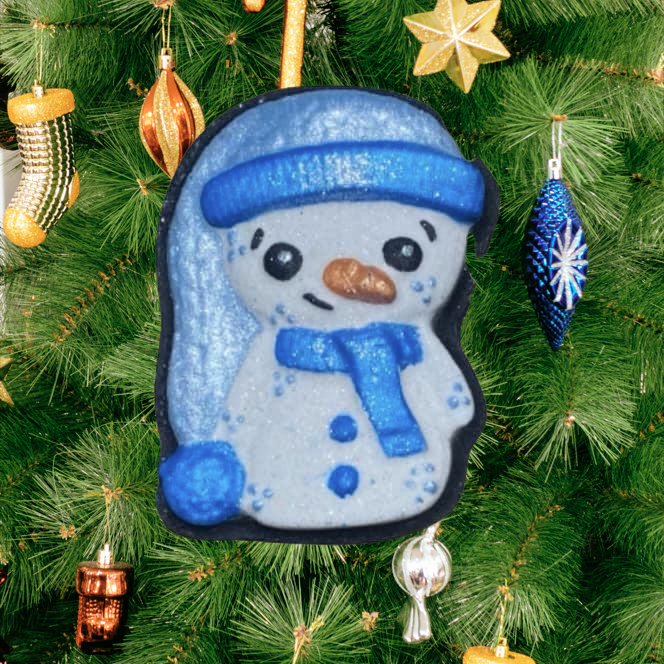 Snowman Bath Bomb - Bubblegum