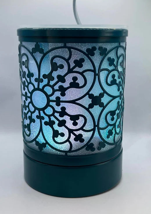 Emerald Damask Illumination Fragrance Warmer