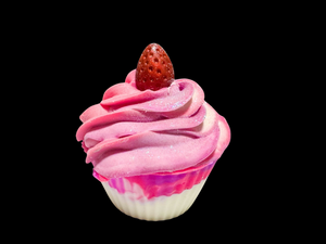 Strawberry Milkshake Cupcake Soap