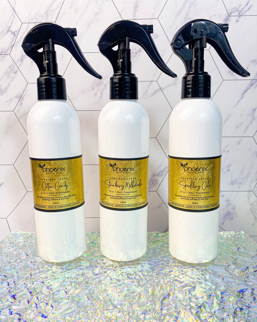 Luscious Locks - 3 in 1 - Hair Detangler/Leave in Conditioner/Hair Mist 250ml