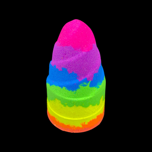 Rainbow Unicorn Horn Bath Bomb