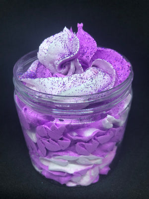 Black Raspberry and Vanilla Whipped Soap Frosting