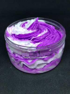 Black Raspberry and Vanilla Whipped Sugar Scrub