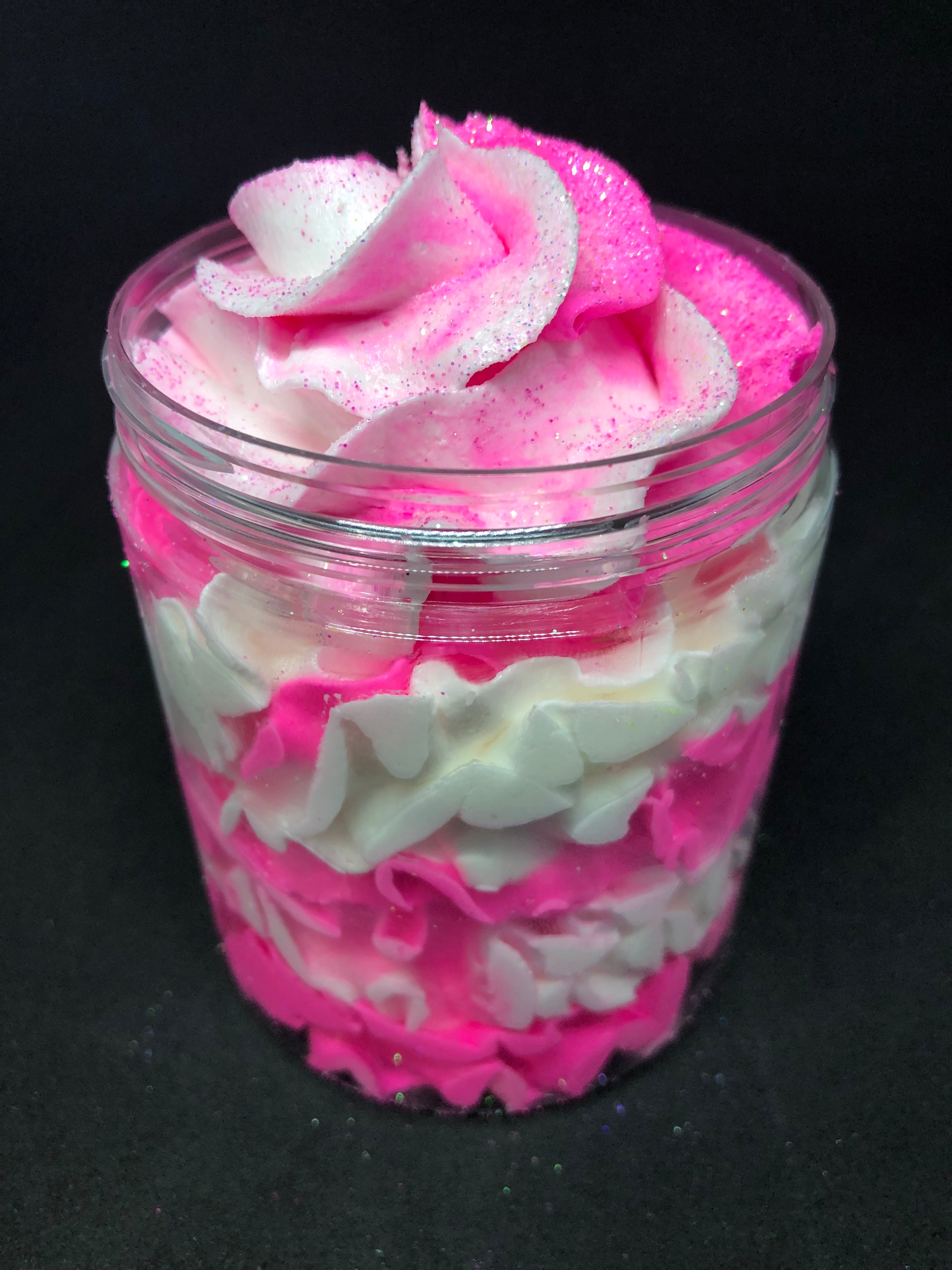 Pink Sugar Whipped Soap Frosting