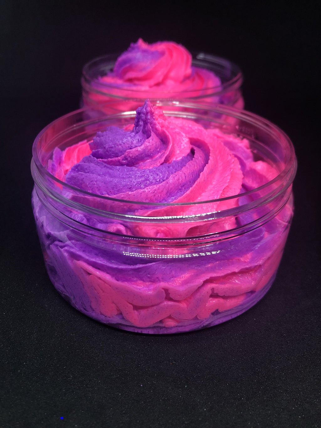 Cotton Candy Whipped Sugar Scrub (Pink/White)