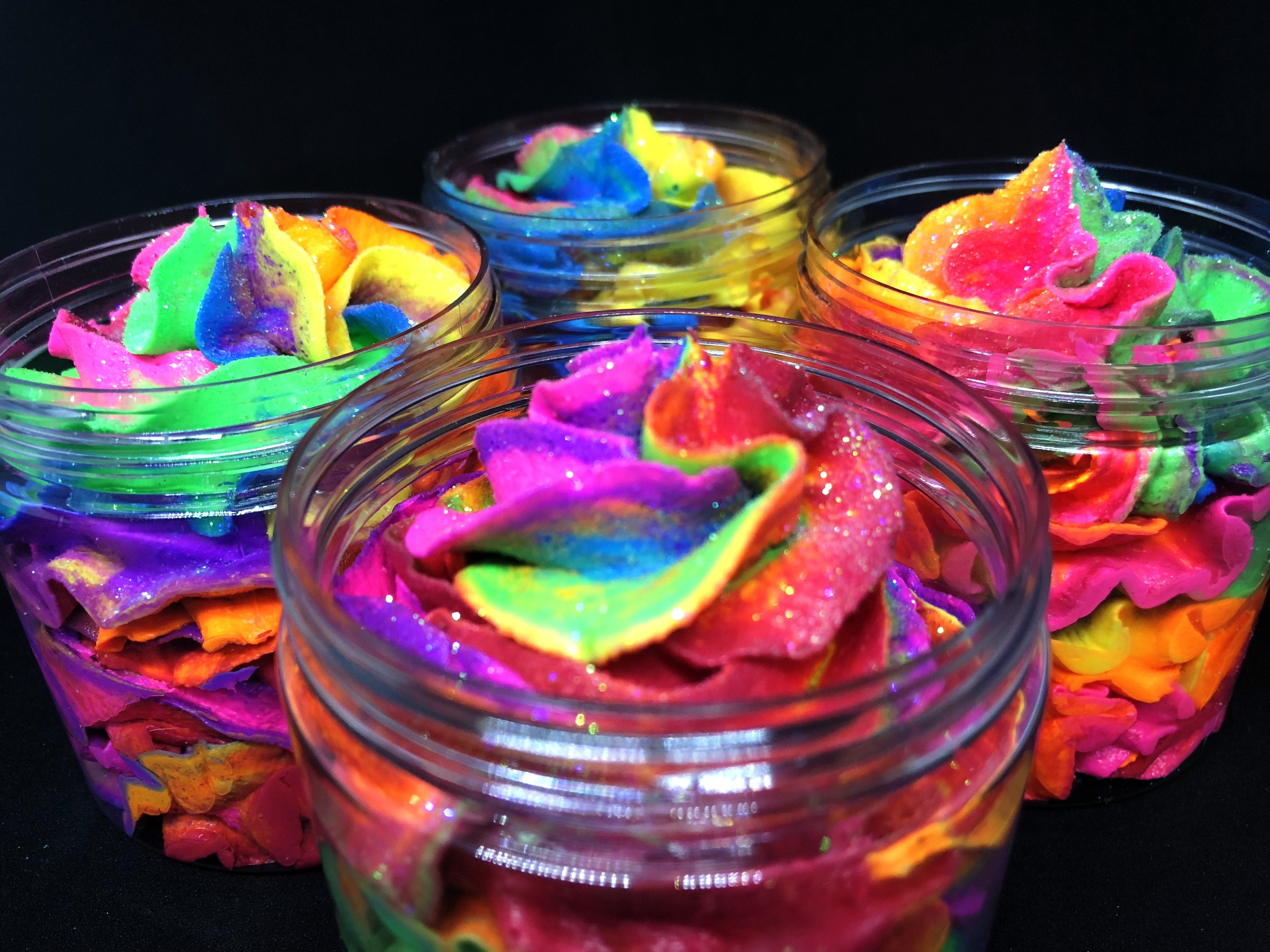 Fruity Loops Whipped Soap Frosting