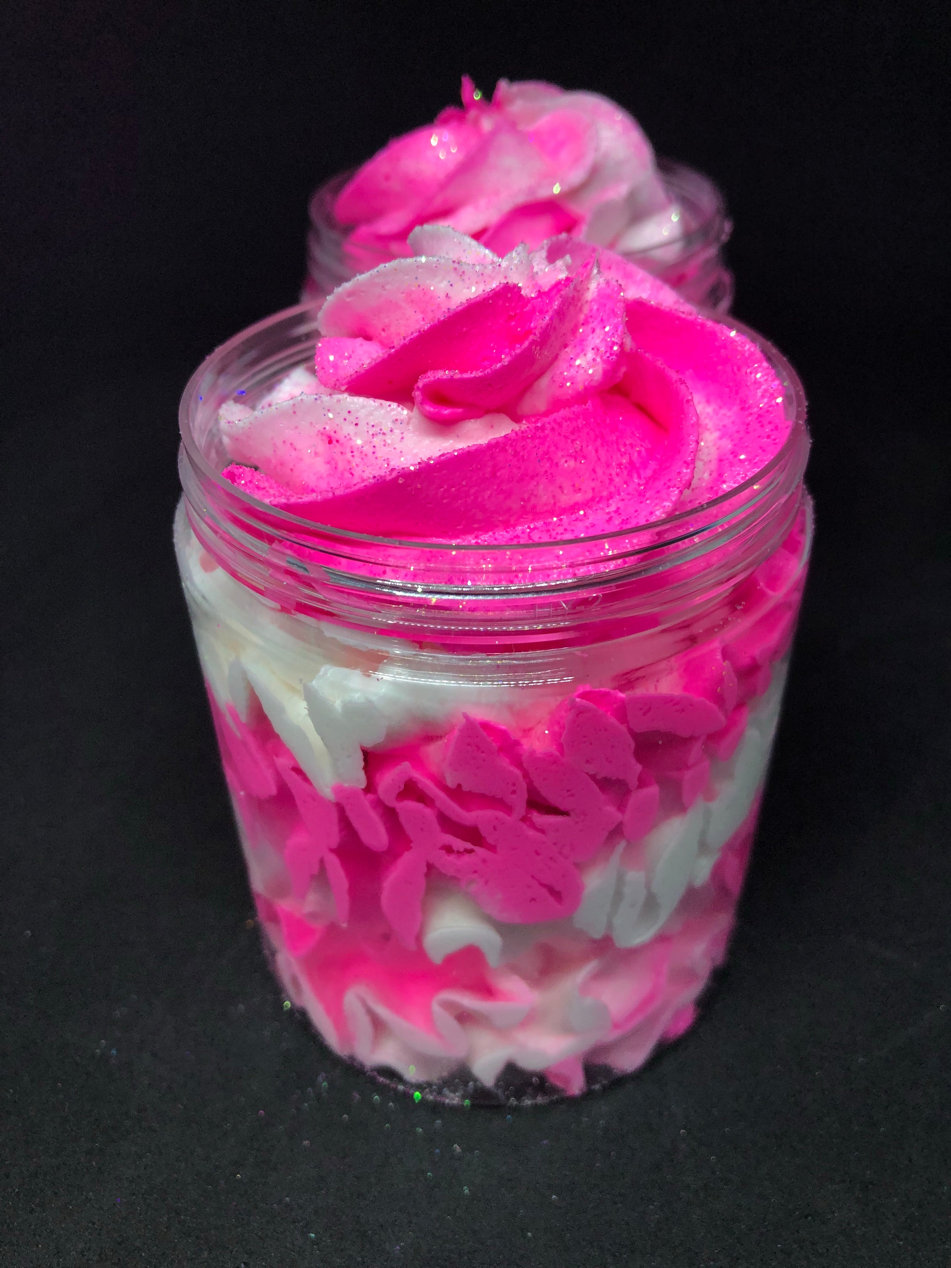 Pink Sugar Whipped Soap Frosting