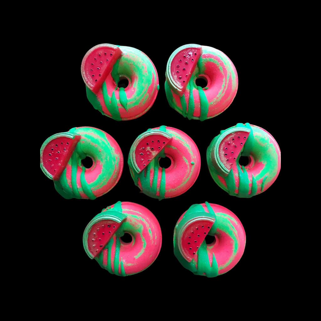 Donut Bath Bomb 🍩 - Watermelon Crush