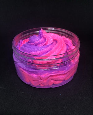 Cotton Candy Whipped Sugar Scrub (Pink/White)